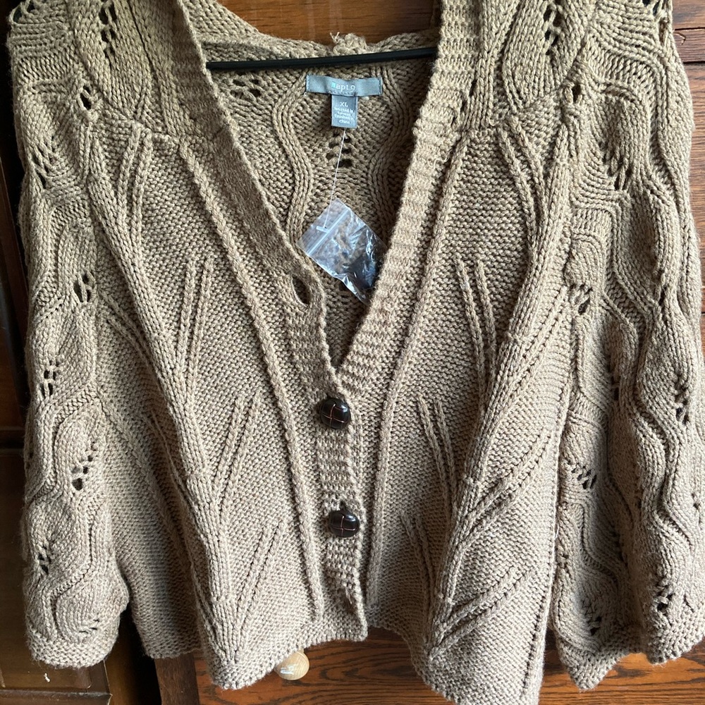 Tan sweater